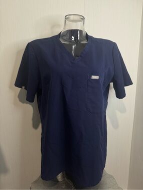 FIGS CATARINA SCRUB TOP. XL. Navy Blue. No flaws noted! PO: 1518